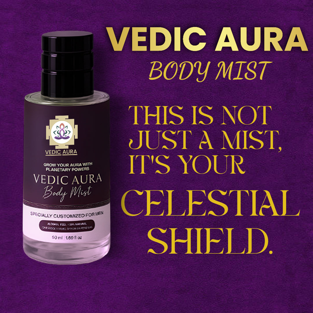 Vedic Aura Body Mist for Men – Command Respect, Exude Power.