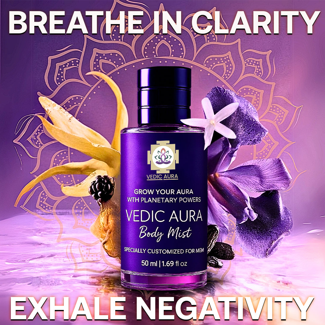Vedic Aura Body Mist for Men – Command Respect, Exude Power.