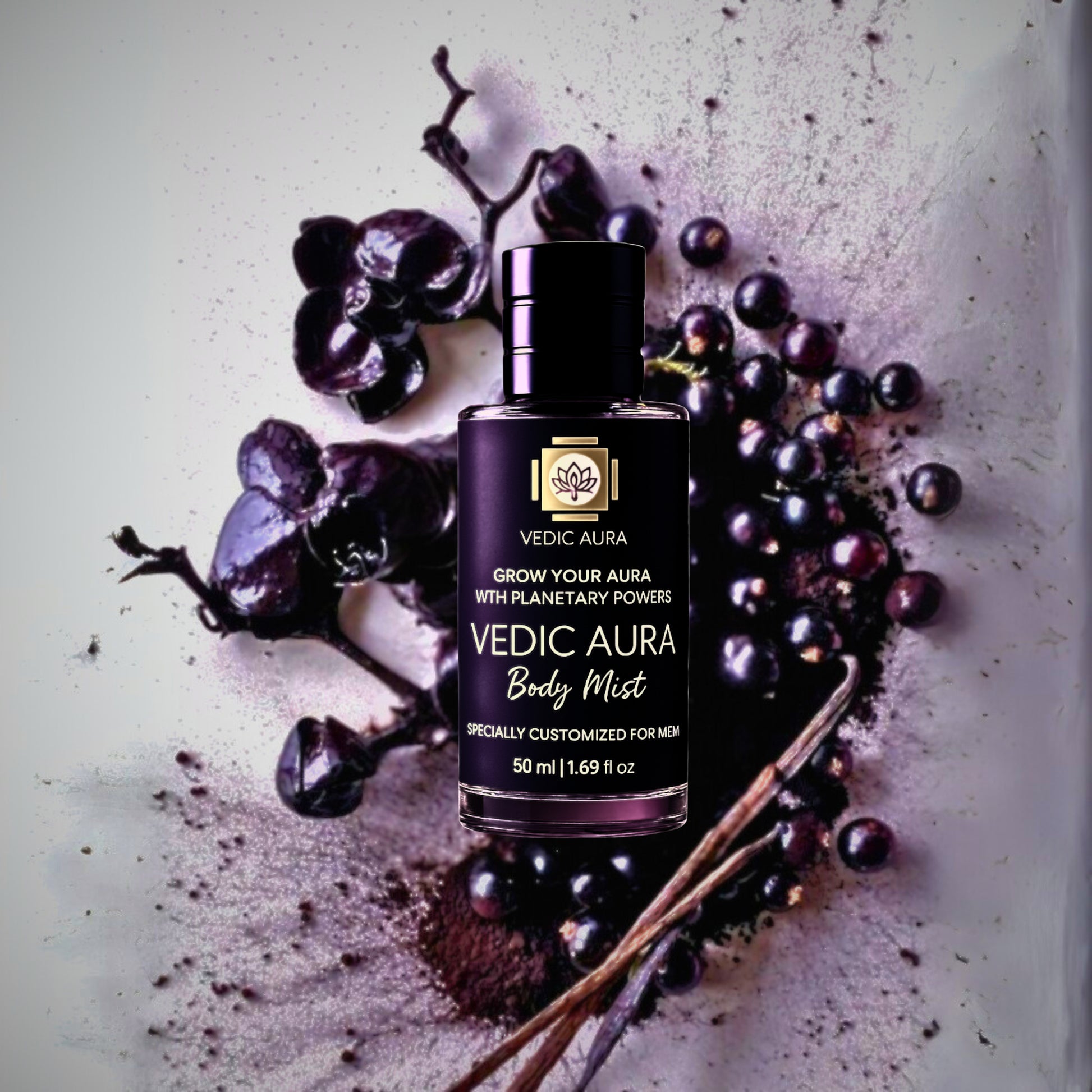 Vedic Aura Body Mist for Men – Command Respect, Exude Power.