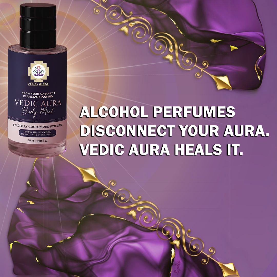 Vedic Aura Body Mist for Men – Command Respect, Exude Power.