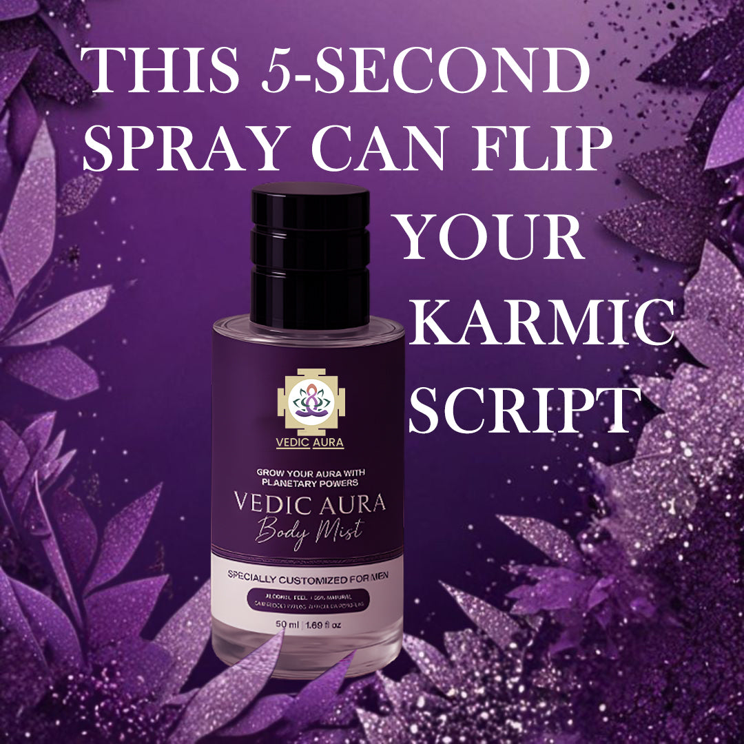 Vedic Aura Body Mist for Men – Command Respect, Exude Power.